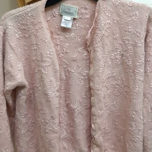 Embroidered vintage cardigan